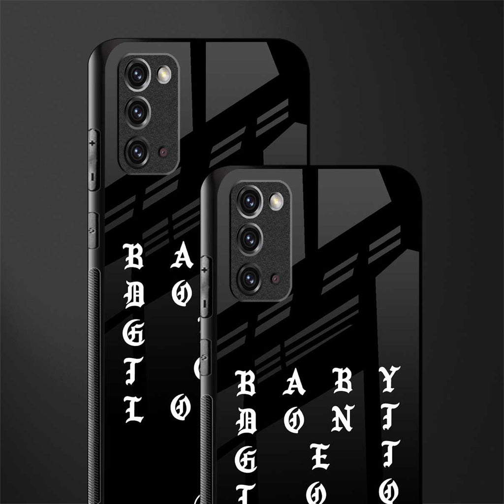 don't get too loud glass case for samsung galaxy note 20 image-2