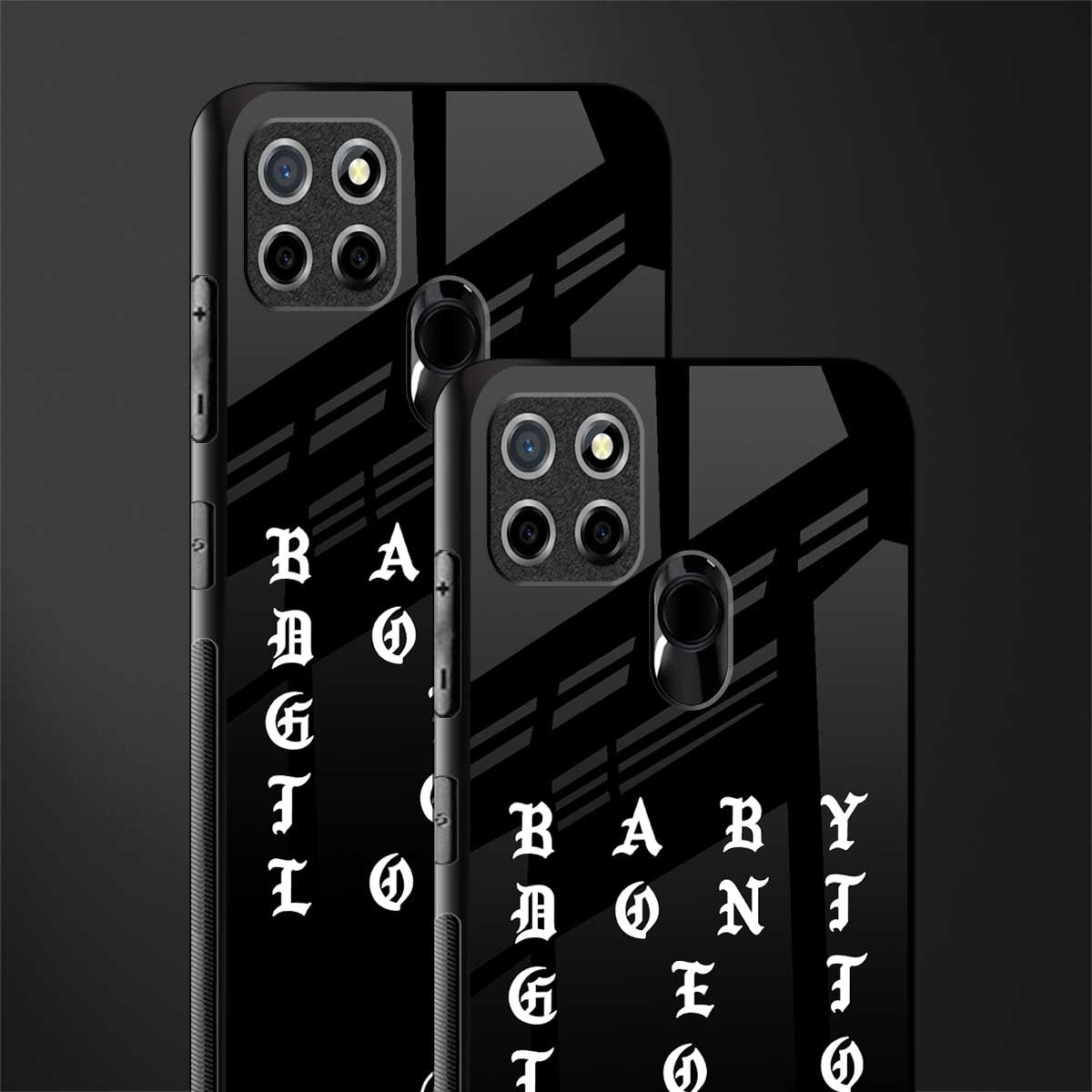 don't get too loud glass case for realme narzo 20 image-2