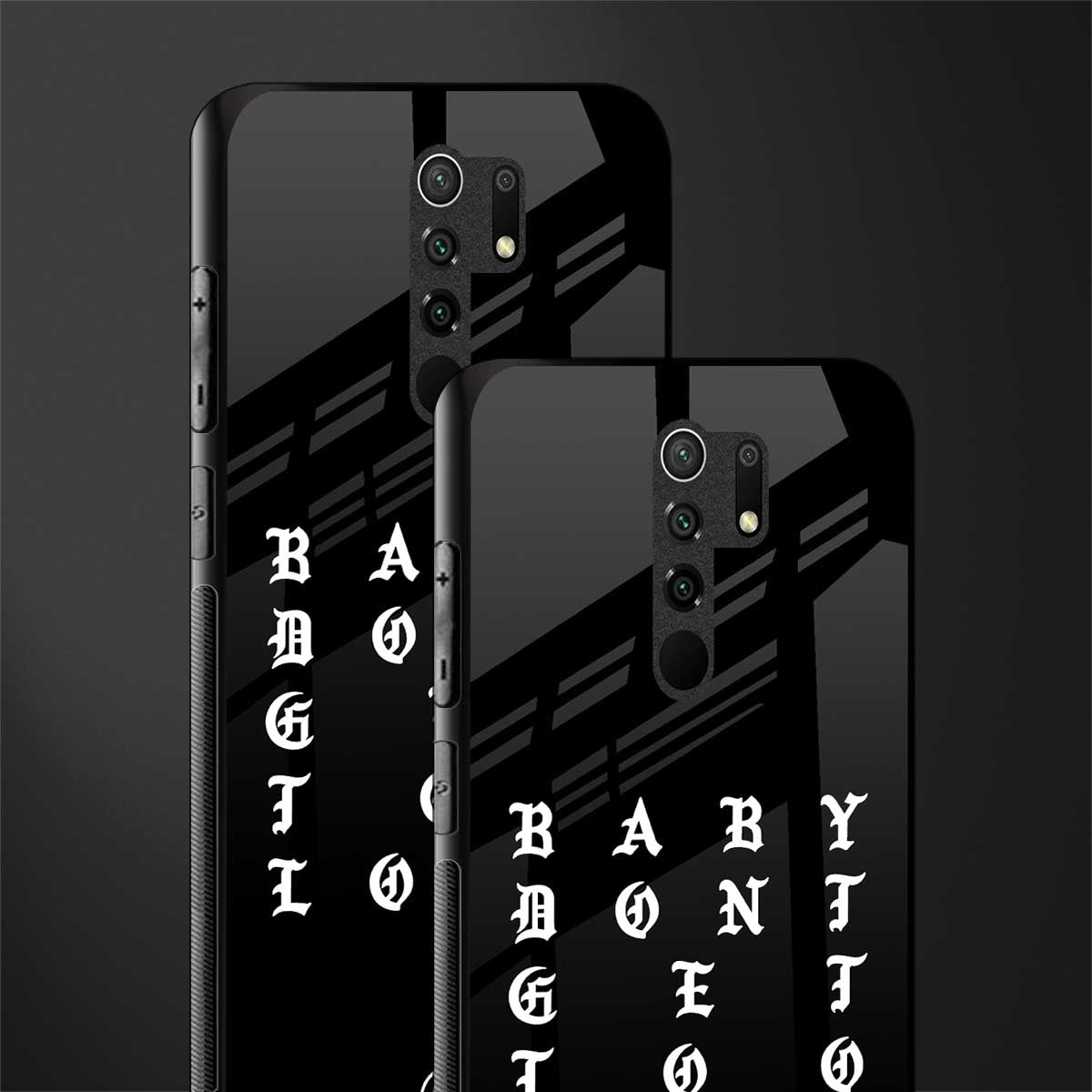 don't get too loud glass case for redmi 9 prime image-2