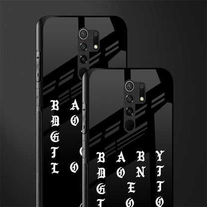 don't get too loud glass case for redmi 9 prime image-2