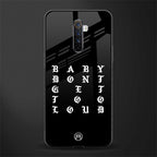 don't get too loud glass case for realme x2 pro image