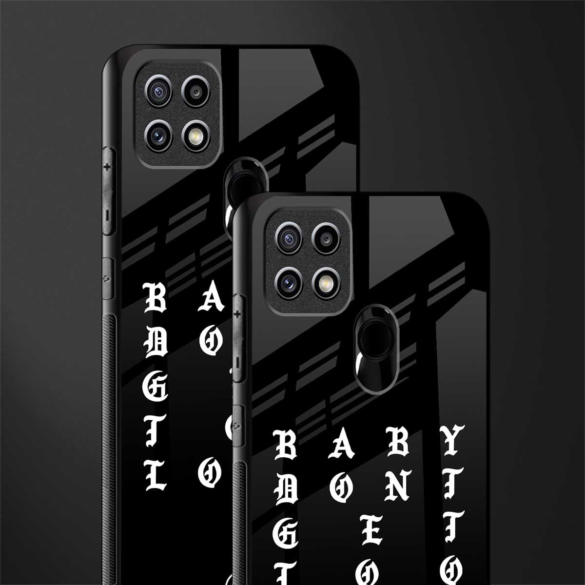 don't get too loud glass case for oppo a15s image-2