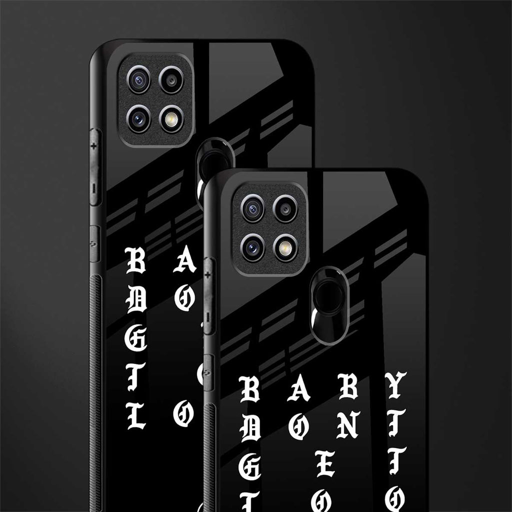 don't get too loud glass case for oppo a15 image-2
