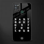 don't get too loud glass case for realme 7i image