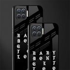 don't get too loud glass case for oppo f17 image-2