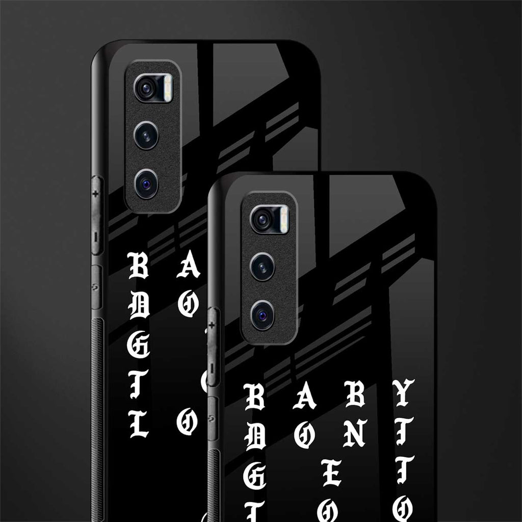 don't get too loud glass case for vivo v20 se image-2
