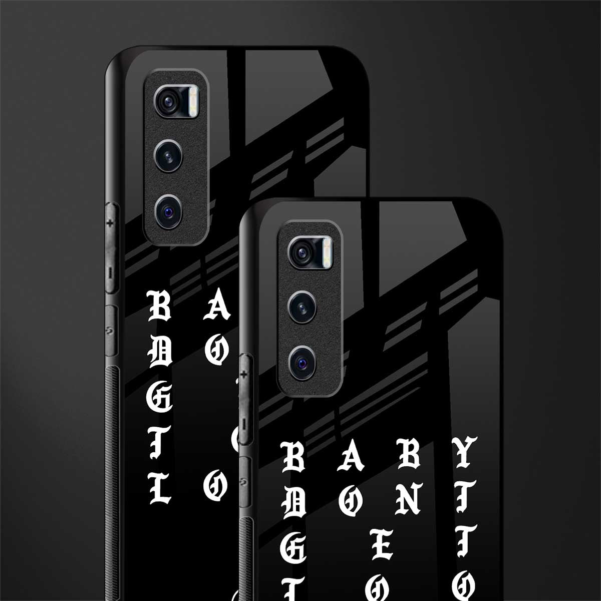 don't get too loud glass case for vivo v20 se image-2