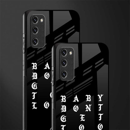 don't get too loud glass case for samsung galaxy s20 fe image-2