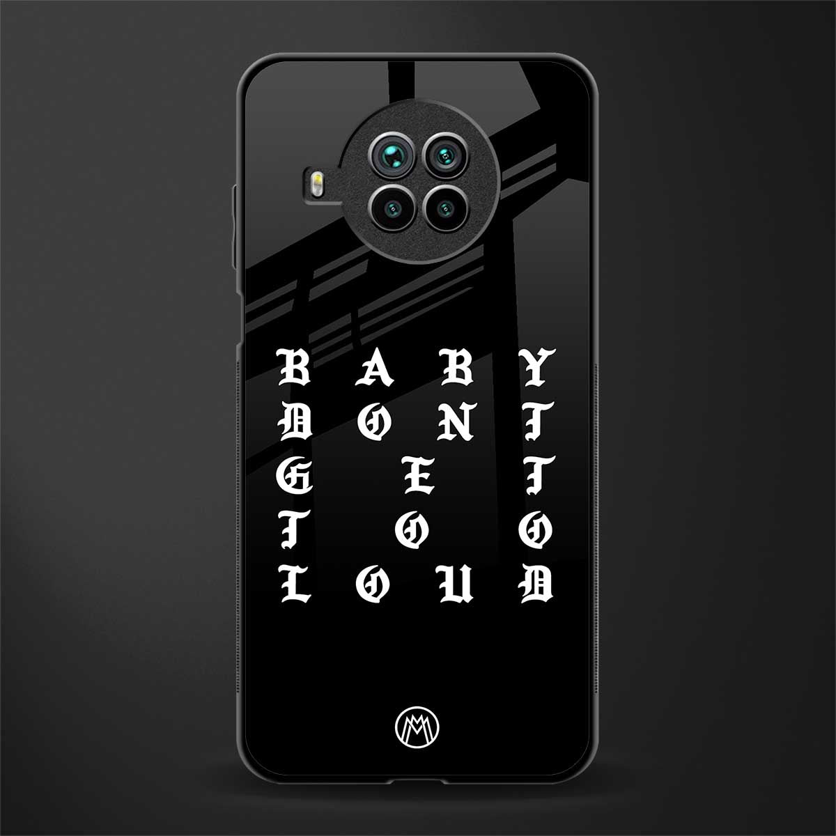 don't get too loud glass case for mi 10i image
