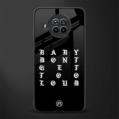 don't get too loud glass case for mi 10i image