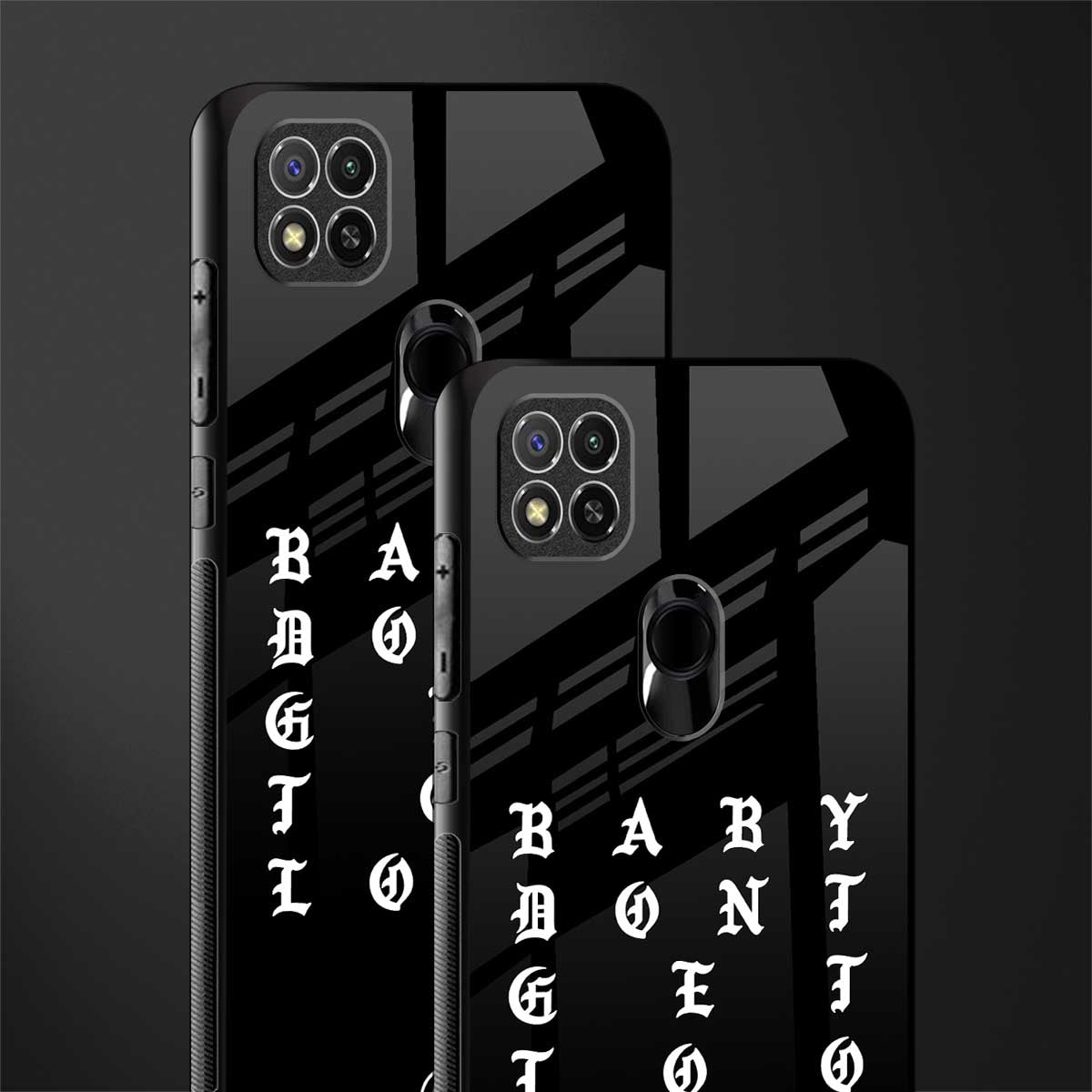 don't get too loud glass case for redmi 9c image-2