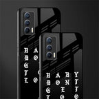 don't get too loud glass case for realme x7 image-2