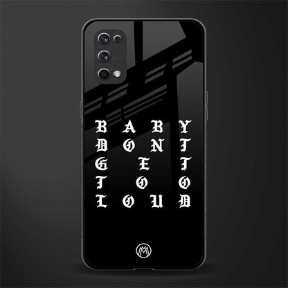 don't get too loud glass case for realme x7 pro image