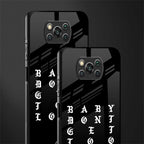 don't get too loud glass case for poco x3 image-2