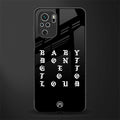 don't get too loud glass case for redmi note 10s image