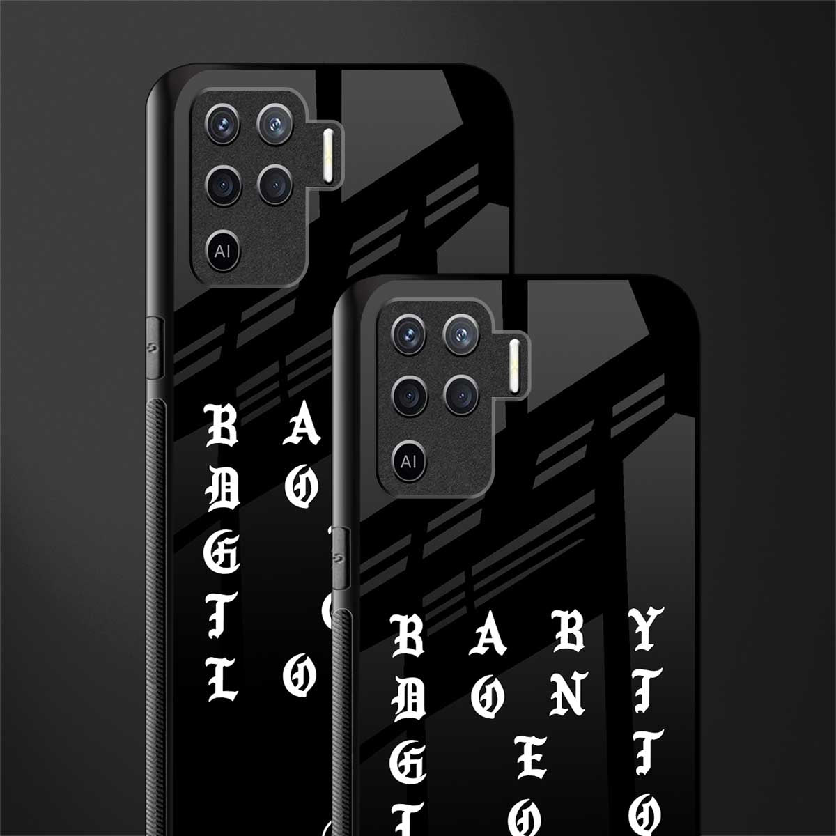 don't get too loud glass case for oppo f19 pro image-2