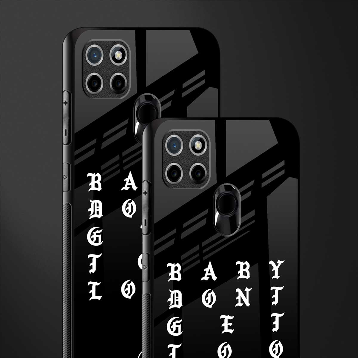 don't get too loud glass case for realme c21 image-2