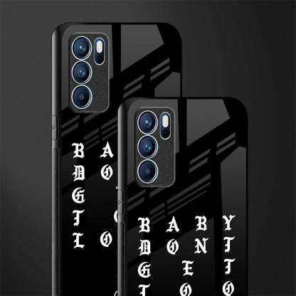 don't get too loud glass case for oppo reno6 5g image-2