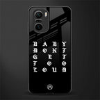 don't get too loud glass case for mi 11x 5g image