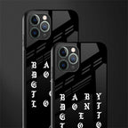 don't get too loud glass case for iphone 11 pro max image-2