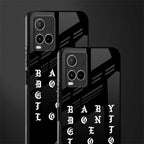 don't get too loud glass case for vivo y21t image-2
