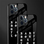 don't get too loud glass case for iphone 12 pro max image-2