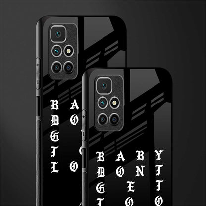 don't get too loud glass case for redmi 10 prime image-2