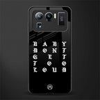don't get too loud glass case for mi 11 ultra 5g image
