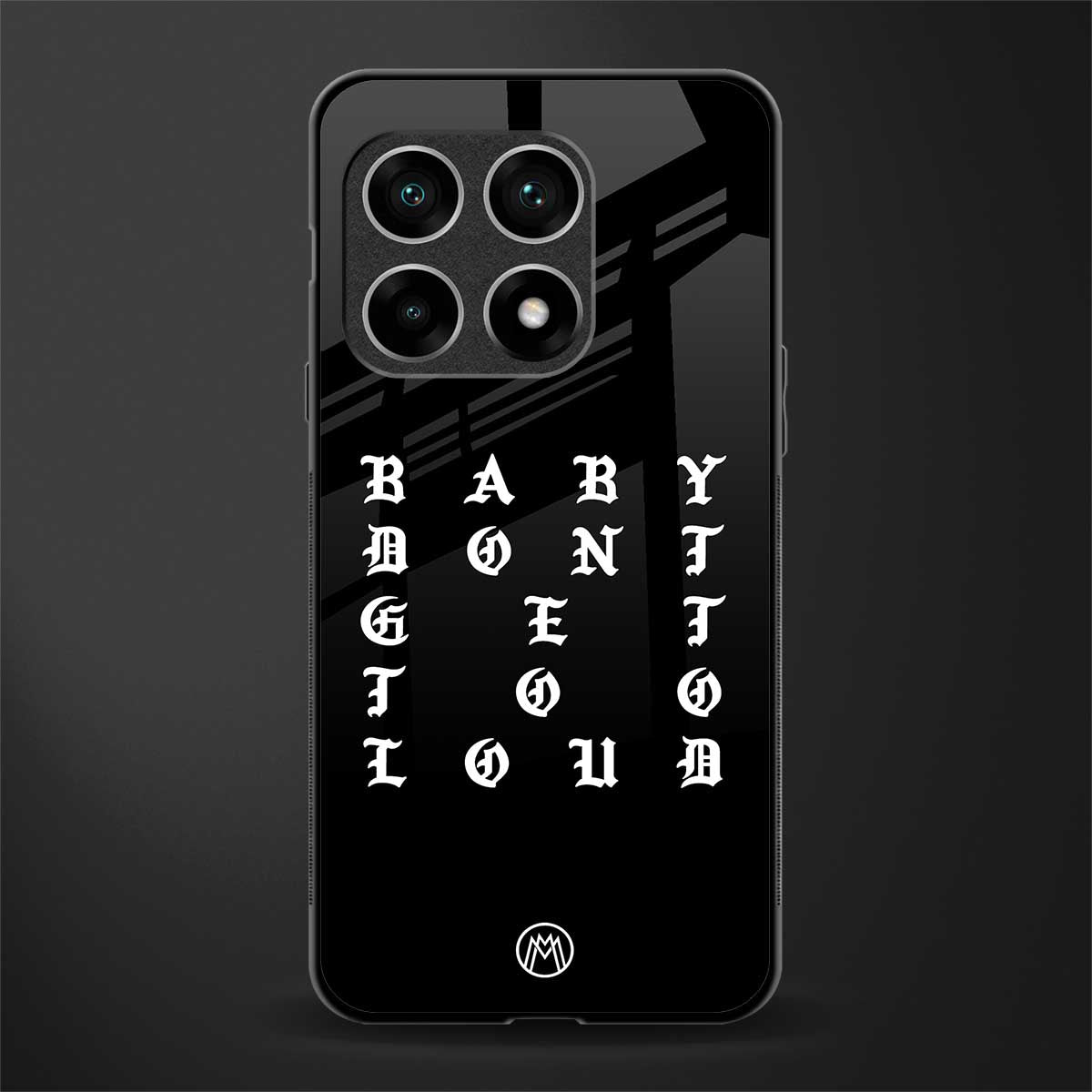 don't get too loud glass case for oneplus 10 pro 5g image