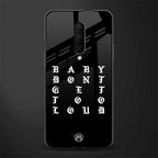 don't get too loud glass case for oneplus 7 pro image