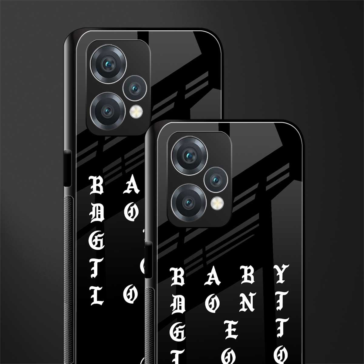 don't get too loud back phone cover | glass case for oneplus nord ce 2 lite 5g