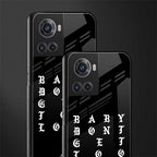 don't get too loud back phone cover | glass case for oneplus 10r 5g