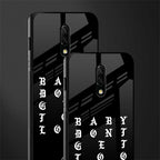 don't get too loud glass case for oneplus 7 image-2