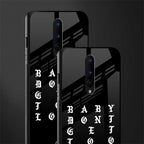 don't get too loud glass case for oneplus 8 image-2