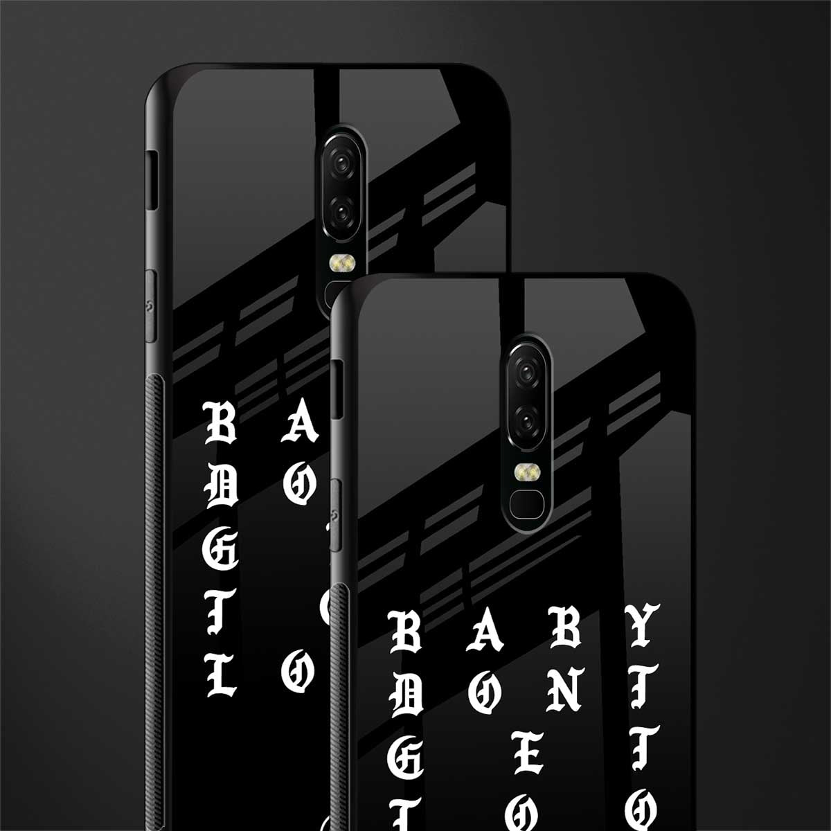 don't get too loud glass case for oneplus 6 image-2
