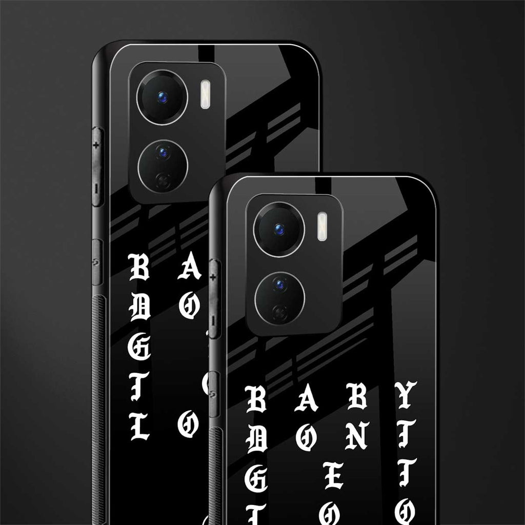 don't get too loud back phone cover | glass case for vivo y16