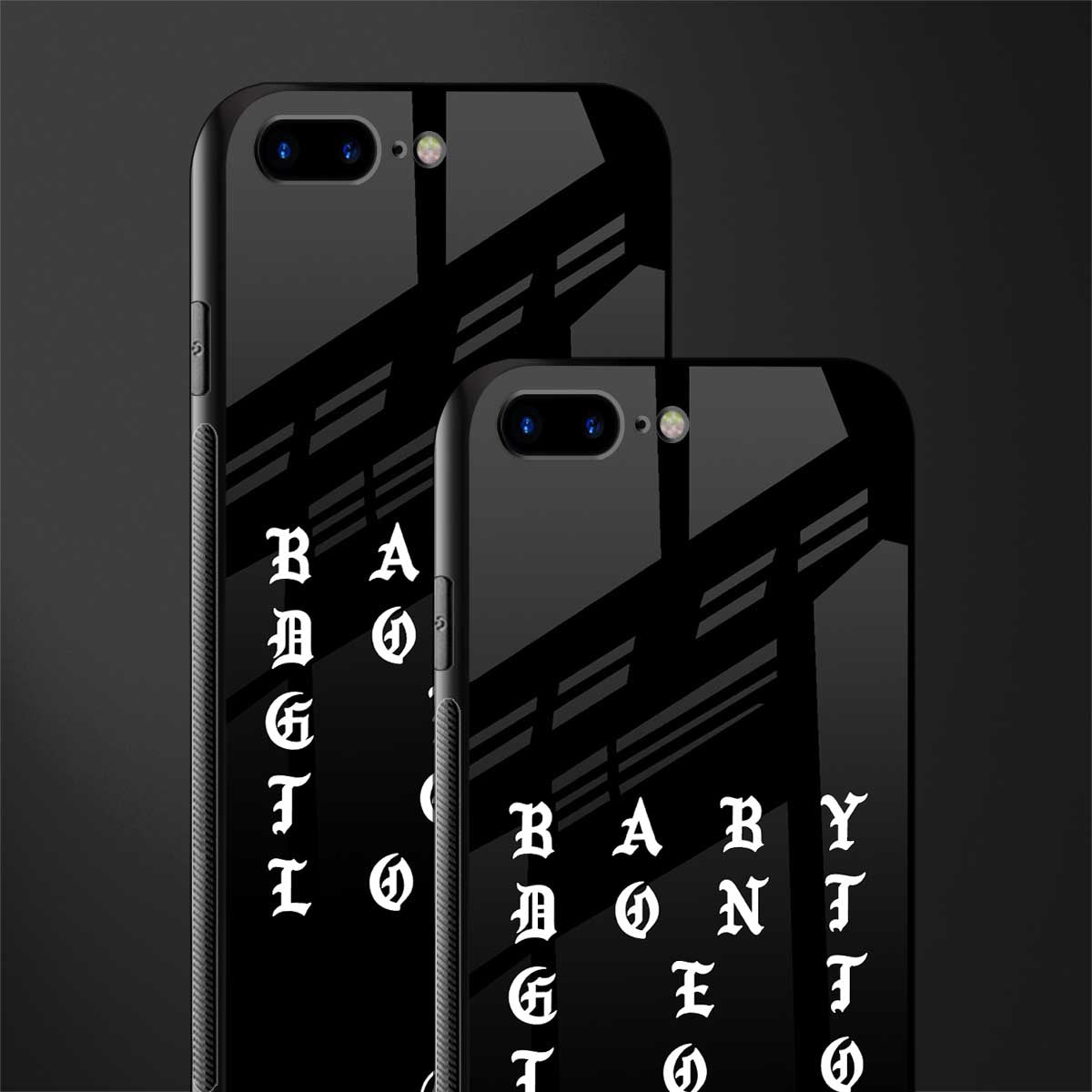 don't get too loud glass case for iphone 7 plus image-2