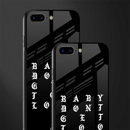 don't get too loud glass case for iphone 7 plus image-2
