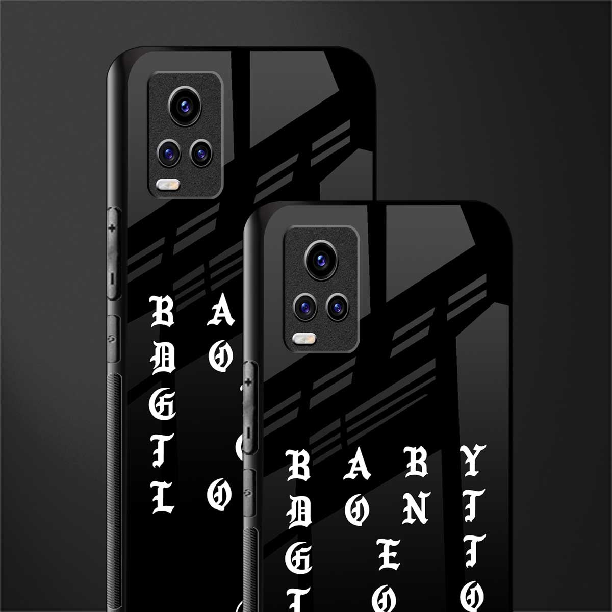don't get too loud back phone cover | glass case for vivo v21e 4g