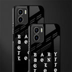 don't get too loud back phone cover | glass case for vivo y72