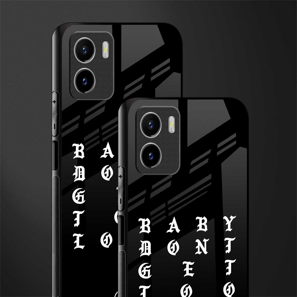 don't get too loud back phone cover | glass case for vivo y72