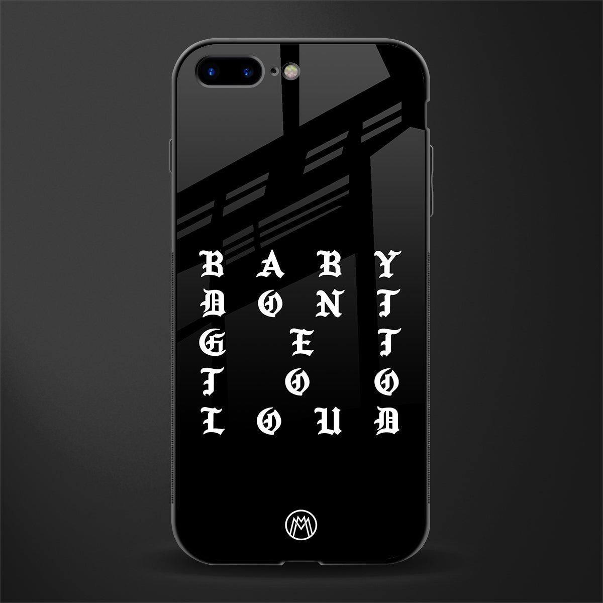 don't get too loud glass case for iphone 8 plus image