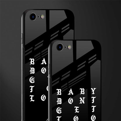 don't get too loud glass case for iphone 8 image-2