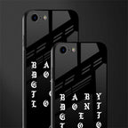 don't get too loud glass case for iphone se 2020 image-2