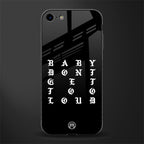 don't get too loud glass case for iphone 8 image
