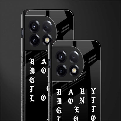 don't get too loud back phone cover | glass case for oneplus 11r