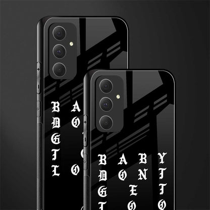 don't get too loud back phone cover | glass case for samsung galaxy a54 5g