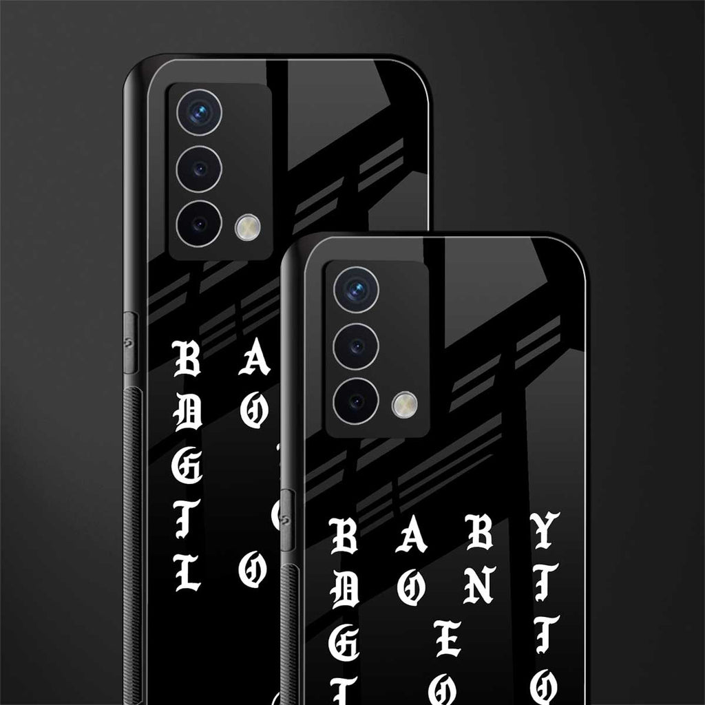 don't get too loud back phone cover | glass case for oppo a74 4g