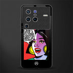 don't give a flying chappal glass case for vivo x80 pro 5g image