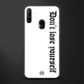don't lose yourself glass case for realme narzo 20a image